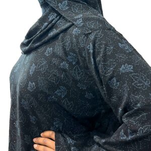Flower Printed Abaya