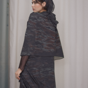Brown Marble Abaya